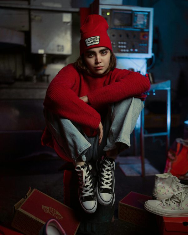 Red Sweatshirt for Girls