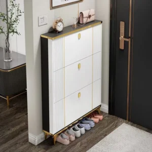Modern Shoes Cabinet - 100*24*118 .